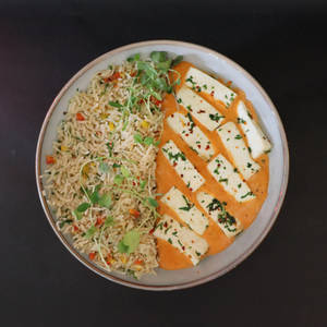 Peri Peri Paneer Rice Bowl
