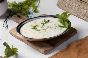 Cucumber with Mint Raita