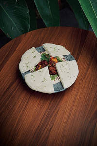 Mediterranean Hummua Chicken Pita Bread
