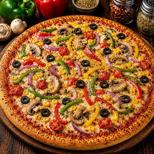 Veg. Extravaganza Pizza