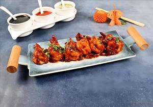 Prawns in Manchurian