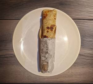 Mushroom masala kathi roll