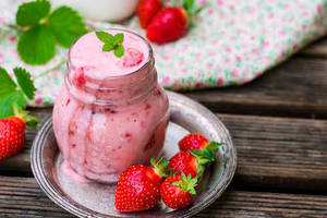 Strawberry Lassi