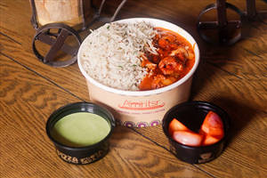 Butter Chicken Rice Bowl
