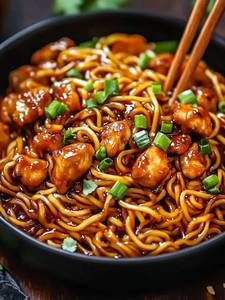 Chicken Garlic Noodles