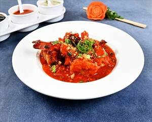 Prawns in Hot Garlic Sauce