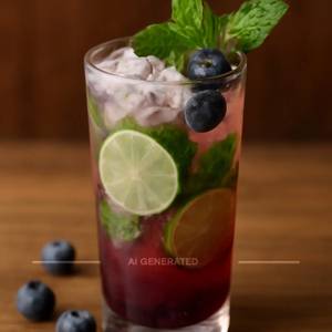 Blueberry Mojito