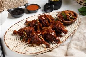 Chicken Lollipop [In Schezwan Sauce]