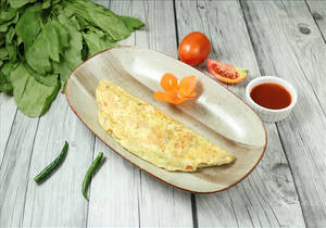 Spinach Stuffed Omelette