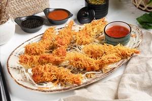 Crispy Thread Prawns