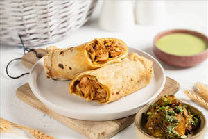 Chicken Achari Tikka Roll