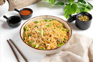 Veg Burnt Garlic Noodles