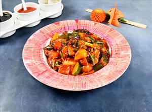 Exotic Vegetable in Manchurian Sauce