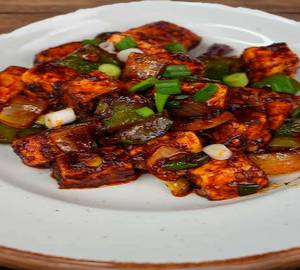 Paneer Chilli Semi Dry