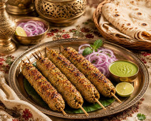 Lucknowi Chicken Seekh
