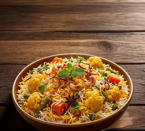 Veg Biriyani (Lucknowi Style)