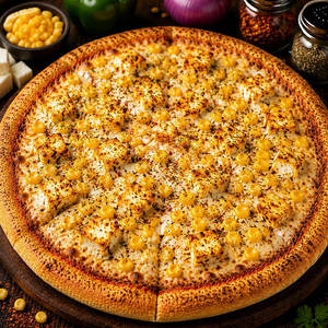 Corn & Paneer Pizza