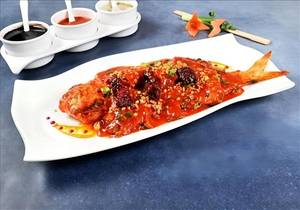 Fish in Hot Garlic Sauce Surmai