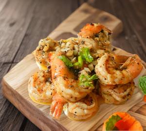 Butter Garlic Prawns