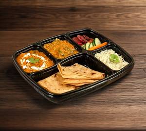 Sev Sabji Thali.