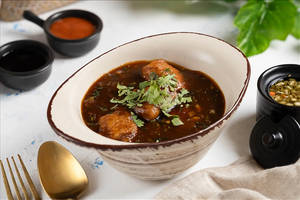 Soya in Manchurian Sauce