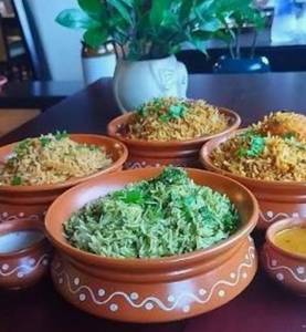 Pachi Mirchi Paneer Pulao
