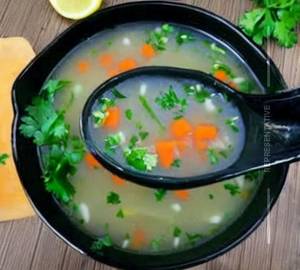 Lemon coriander soup