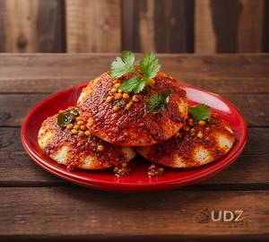 Andhra Karam Idli [3 Pieces]
