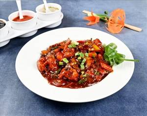 Fish In Chilli Sauce Pomfret