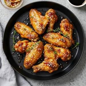 Sticky Honey Chicken Wings