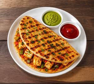 Grilled Masala Paneer Kulcha