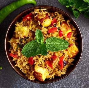 Kaju Paneer Biryani