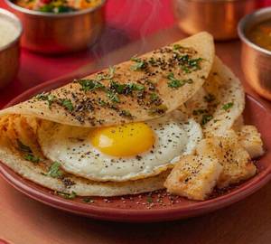 Egg Pepper Dosa