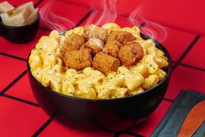 Mac & Cheese Falafel Pasta Bowl