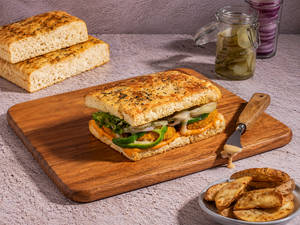 Aloo Tikki Sandwich