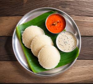 Rawa Idli [Suji Idli] 4 Piece