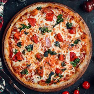 Tomato Basil N' Cheese (Classic Pizza)