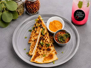 Three Pepper And Corn Quesadilla