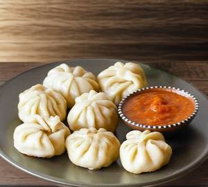 Veg Mix Momo ( 6 Pcs )