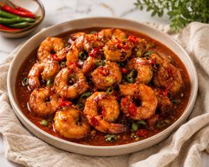 Chilli Garlic Prawns