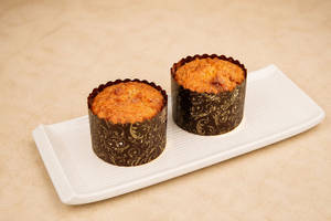 Caramel Custard  Cup Cake