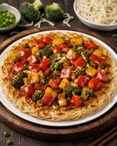 Veg Pan Fried Noodles