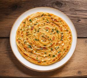 Butter Garlic Lachcha Paratha