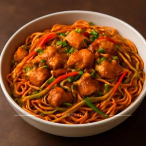 Schezwan Chicken Noodles