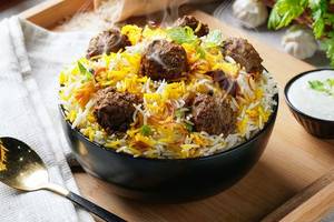 Mutton Kofta Biryani Bowl (Boneless)