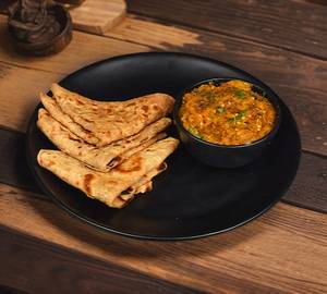 Chapati ( 5 Pcs ) + Egg Bhurji ( 500 Ml Box )