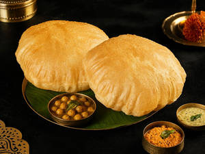 Poori With Channa Masala