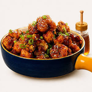 Jain Honey Chilli Gobi