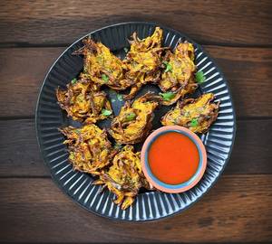 Onion Pakora [Pyaaz Pakora]12 pieces