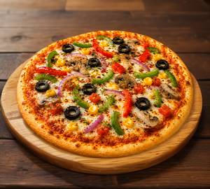 Veg loaded pizza7 inch